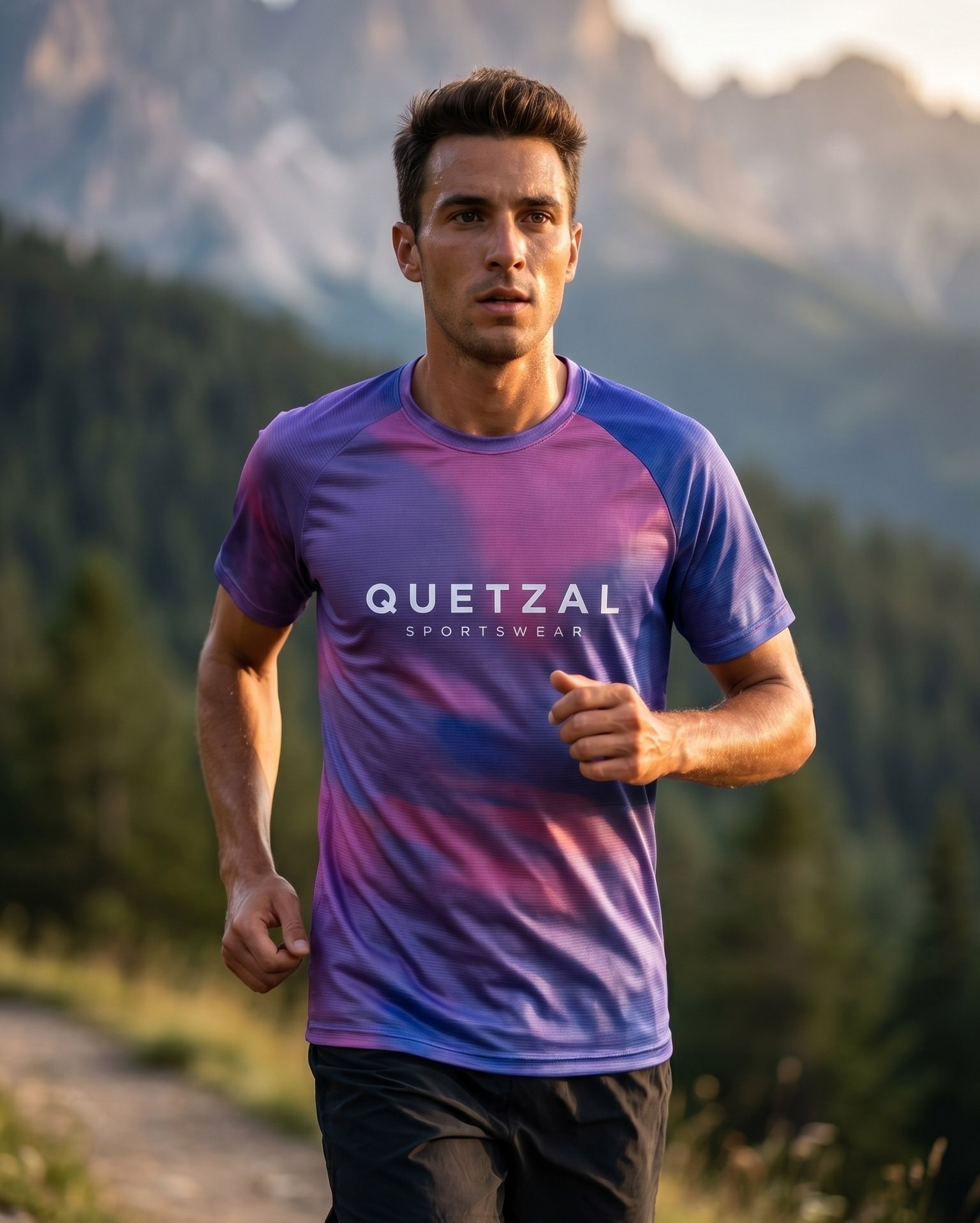 T-Shirt Amer en action — Quetzal