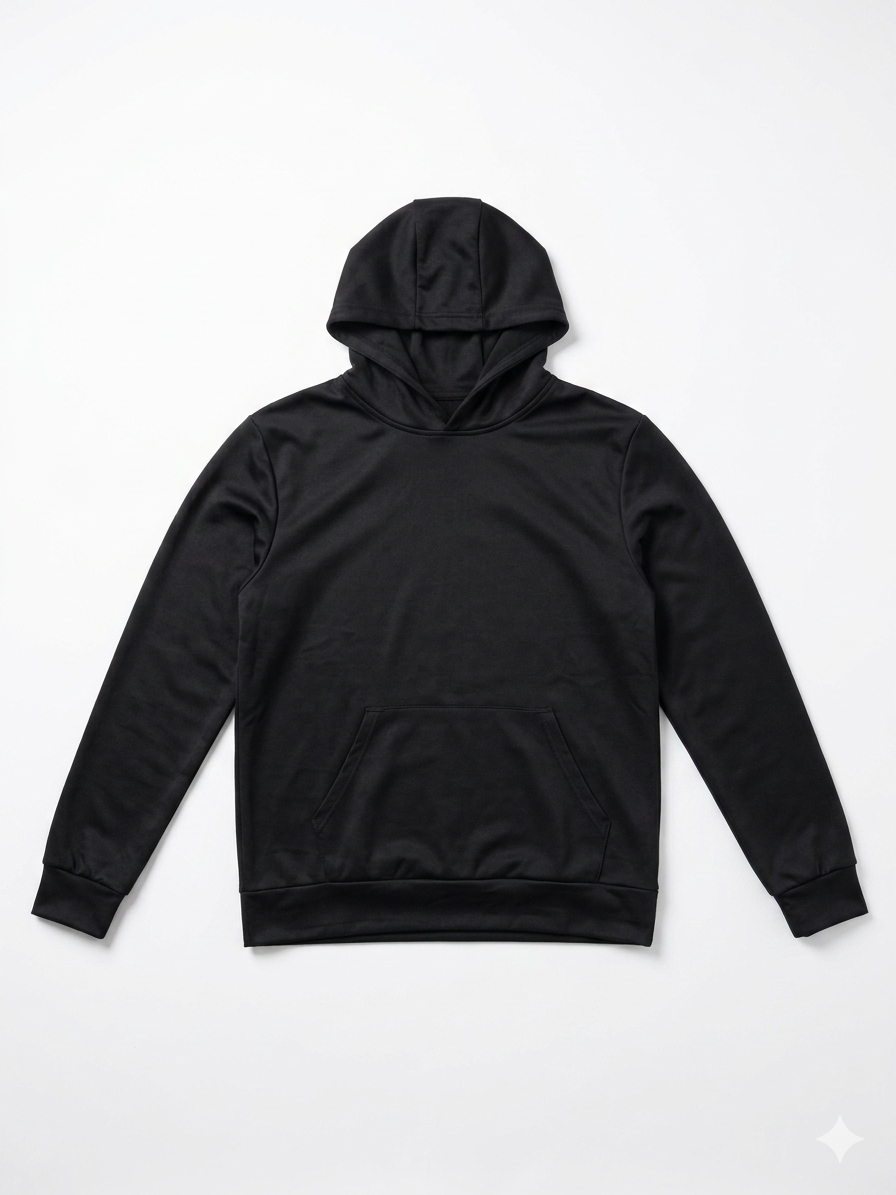 Hoodie en action 2 — Quetzal