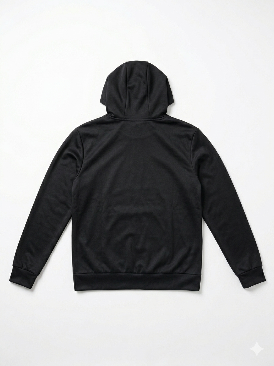 Hoodie en action 3 — Quetzal