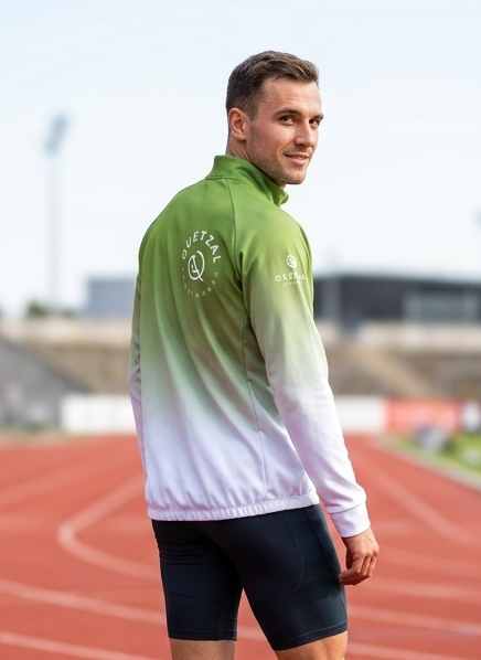 Jacket multisport en action 2 — Quetzal