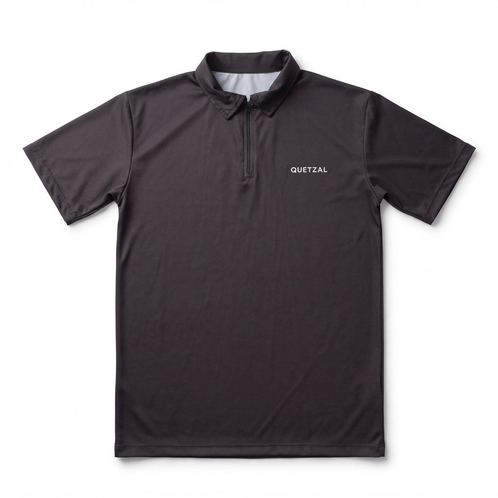 Polo Quetzal vue complète — Polo personnalisable